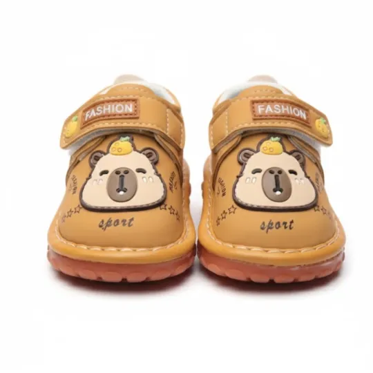 Bear Pals Camel Sneakers